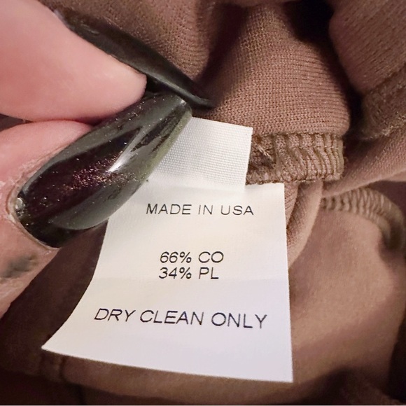 Maryam Nassir Zadeh Nanou Shorts in Pecan Terry Cloth Brown - Picture 7 of 9